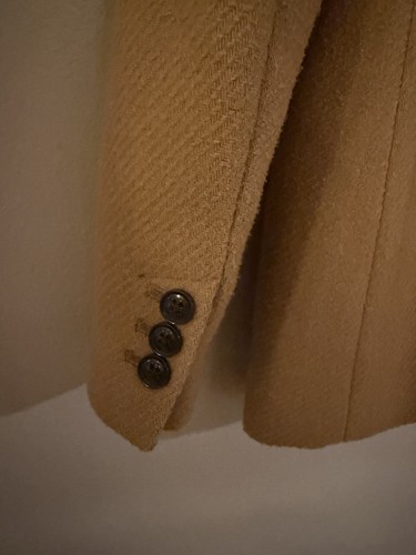 Banana Republic Women’s Double Breasted Camel Wool Blend Jacket | Size 2 Petite - Picture 6 of 6