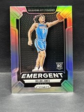 2024-25 Panini Prizm - Emergent Dillon Jones #11 Silver Prizm (RC)