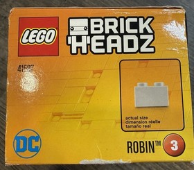 Lego Brick Heads Robin DC Comics Superhero 101 Pcs #41587 NIB