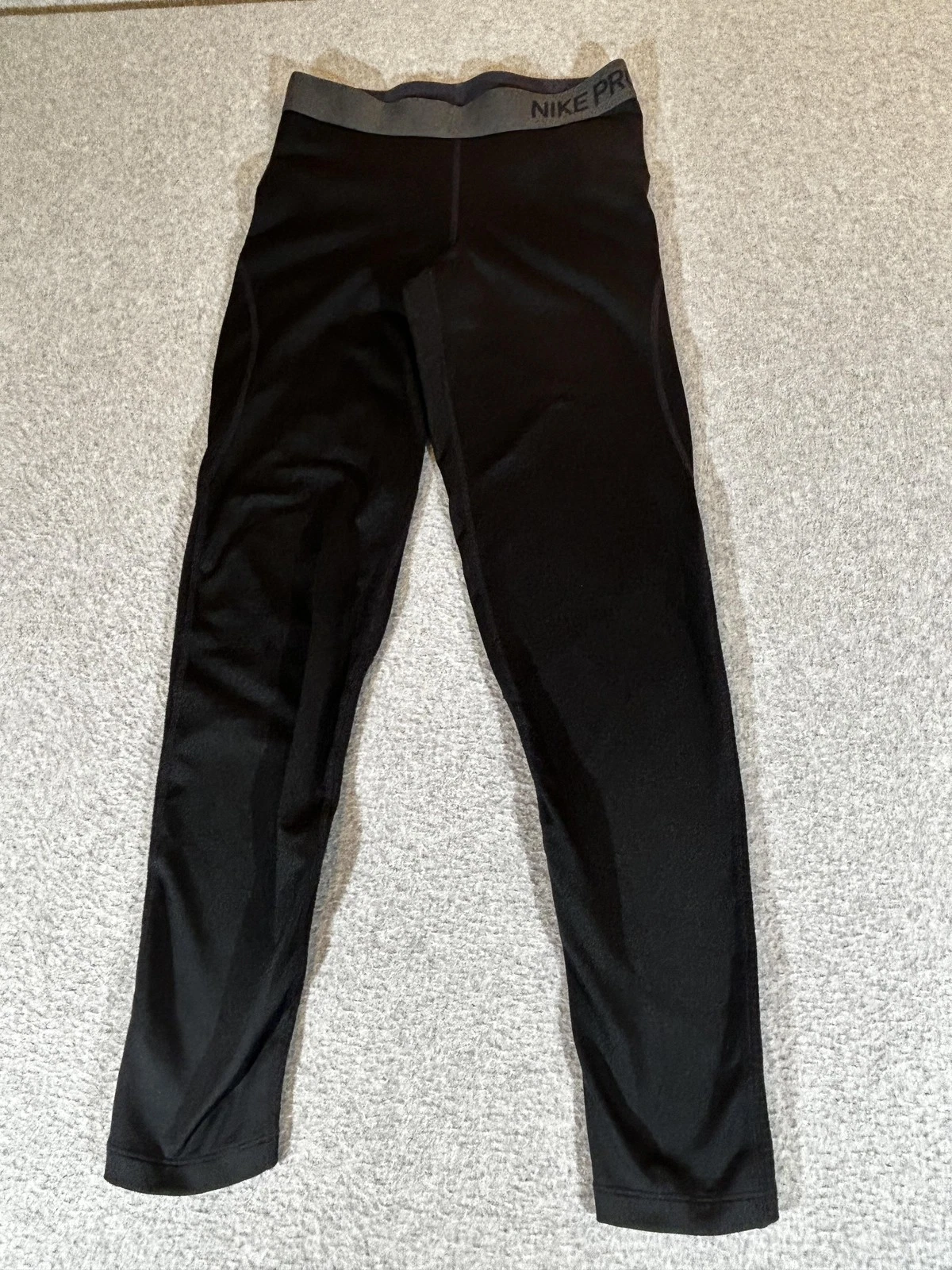Nike Pants Womens Medium Black Pro Dri FIT Compression Leggings Leggings Running