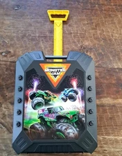 Monster Jam Pit Party & Go Carrying Case ONLY, Rolls W/ Handle, Fits 15 Trucks 