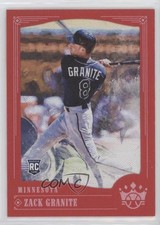 2018 Panini Diamond Kings SP Red Frame Zack Granite #113 0ne3