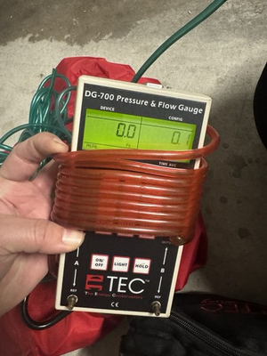 #ad Tec DG 700 Blower Door Manometer Pressure Flow Gauge and Blower Door Set $3057.00