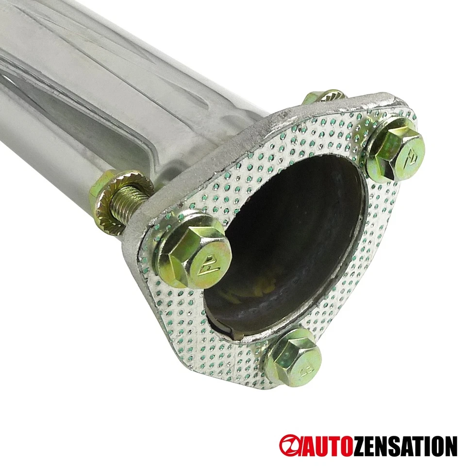 Fit Honda Civic 88-91 3DR Si DX Burnt Tip Catback Exhaust System Kit - Image 4 of 4