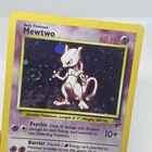 New Listing2000 Pokemon Base Set 2 Mewtwo Holo Rare #10/130 With Swirl MP