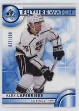 2023-24 SP Authentic Future Watch Blue Limited 37/399 Alex Laferriere #181 1c5x
