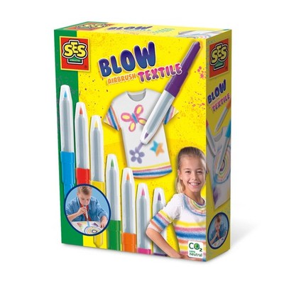 SES Creative 00281 Blow airbrush pens-Textile