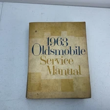 1963 OLDSMOBILE SERVICE MANUAL BOOK OEM Shop Repair GM Factory Original Car Auto