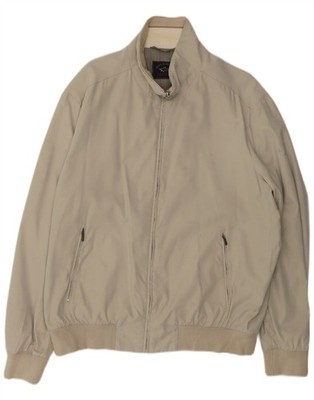 Paul & Shark Herren Bomberjacke UK 42 XL Grau Polyester AF24