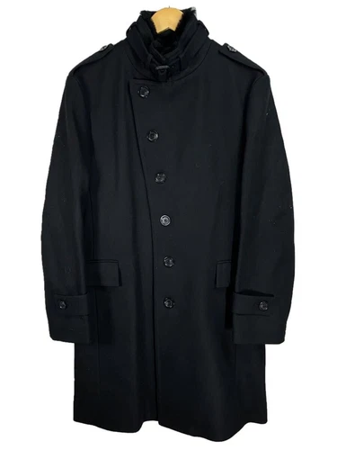 Cappotto Burberry Black Label M Lana Nero Bmc93 307 09 