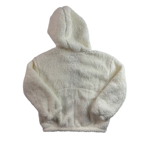 Patagonia Los Gatos Fleece Hoody Full Zip Jacket Cream Girls Size XS (5-6) NWT - Picture 2 of 6