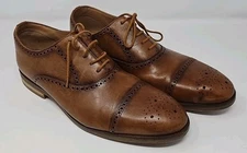 Clarks Craftmaster Mens Shoes Oliver Limit Dress Oxfords 12M Brown Leather 