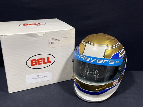 PATRICK CARPENTIER MINI HELMET TEAM PLAYERS BELL SIGNED