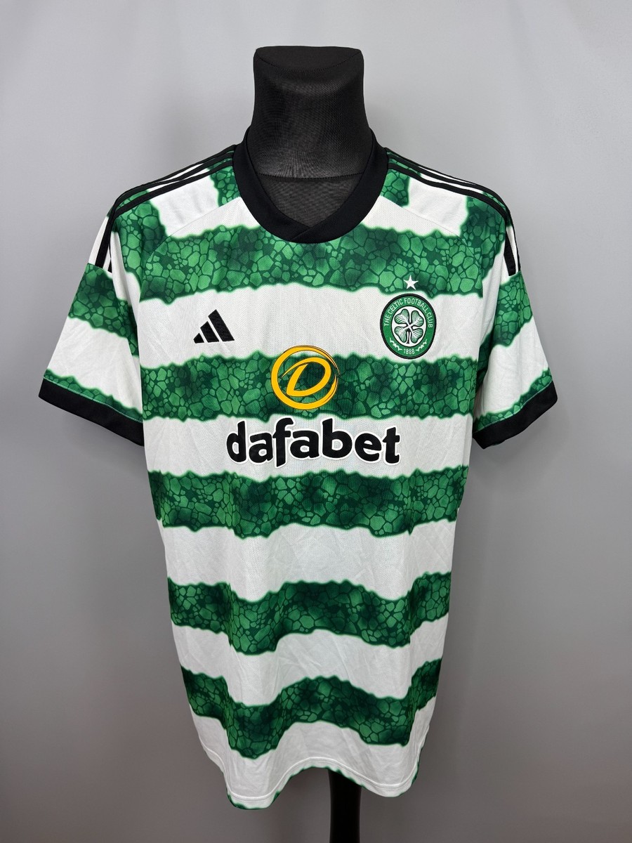CELTIC 2023 2024 HOME SHIRT FOOTBALL SOCCER JERSEY ADIDAS HY3343