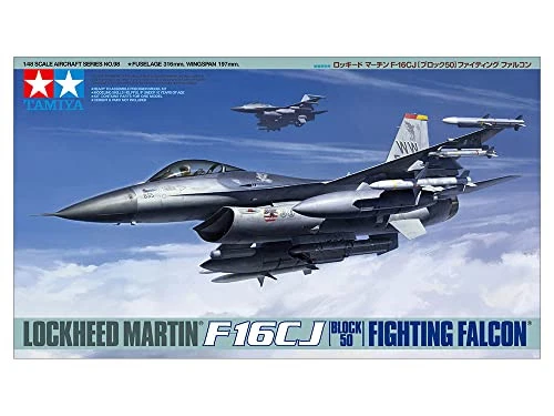 Tamiya Models F-16CJ Fighting Falcon Model Kit nuovo - Immagine 2 di 4