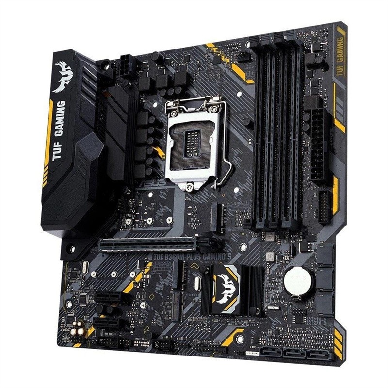 ASUS TUF B360M-PLUS GAMING Intel LGA 1151 mATX motherboard DDR4 2666MHz support
