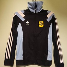 Adidas Originals Argentina Football Tracksuit Track Jacket Top Men's S blue