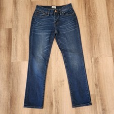 J.Crew Slim Broken In Boyfriend Jeans, Women's 24, Medium Wash Mid-rise Straight