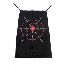 Golf Target Mat Concentric Rings Training Aid Rectangular