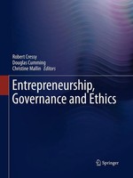 Robert Cressy (U. A.) | Entrepreneurship, Governance And Ethics | Taschenbuch