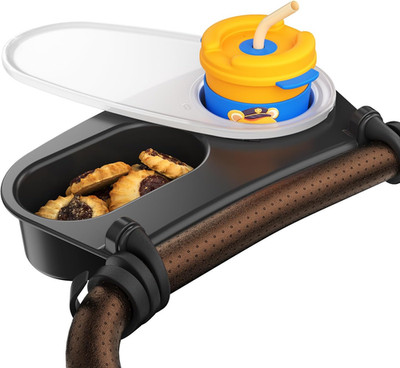 Upgrade Universal Stroller Snack Tray-Compatible with Nuna Uppababy Bugaboo,Stro