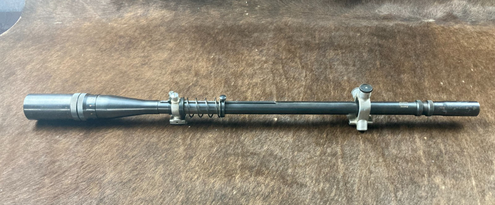 J. Unertl Opt Co. 10x 40mm Fine 0.75” Steel Vintage Rifle Scope & Mounts USA