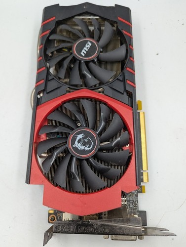MSI GTX970 4GB Gaming GDDR5 Grafikkarte - Defekt Für Ersatzteile/Reparatur
