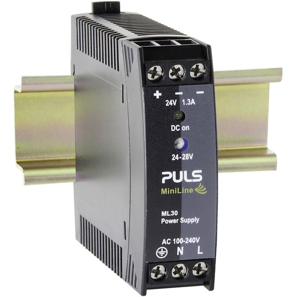 PULS MiniLine DIN Rail Power Supply 24V DC 1.3A 30W 1-Phase