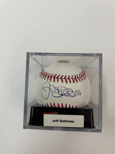 Jeff Beliveu- Autographed baseball  Tampa Rays - Bild 3 von 4