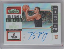 Kris Murray 2023-24 Contenders Finals Ticket Variation Rookie On Card Auto # /49