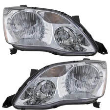 Halogen Headlight Set For 2005-2007 Toyota Avalon XL XLS Models Left and Right