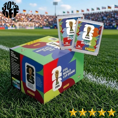 #ad Panini FIFA World Cup 2026 Stickers 50 Pack Box Sealed 350 Stickers Collection $93.95