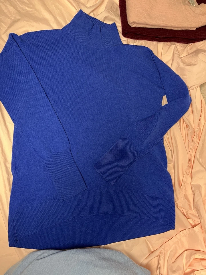 Name Brand Craft Cutter 3.13 lbs 100% Cashmere Sweaters Lot of 7 Multi Colors - Image 2 of 4