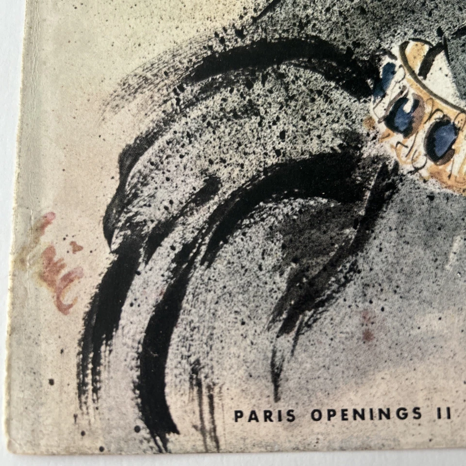 Sept 1937 Vintage Original VOGUE Magazine Cover Only  For Framing Cannon Percal - Image 4 of 4