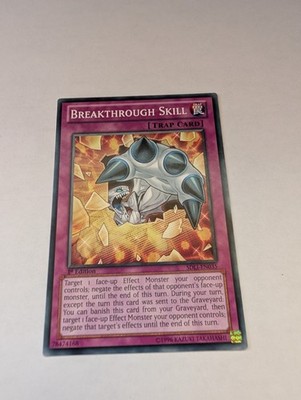 Breakthrough Skill - SDLI-EN035 - Common- 1st Edition - Yu-Gi-Oh