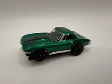 Model Motoring Slot Car HO 1967 Corvette Green