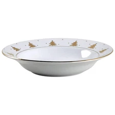 Tienshan Golden Pines Rimmed Soup Bowl 2330593