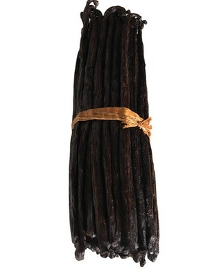 Bourbon Vanilla Beans Grade B 10 Count For Homemade Extract Strong Flavor
