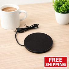 Electric Coffee Mug USB Tea Milk cup Heater pad Heating Plate office Home UK
