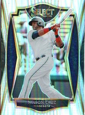 2021 Panini Select #172 Nelson Cruz Holo Prizm
