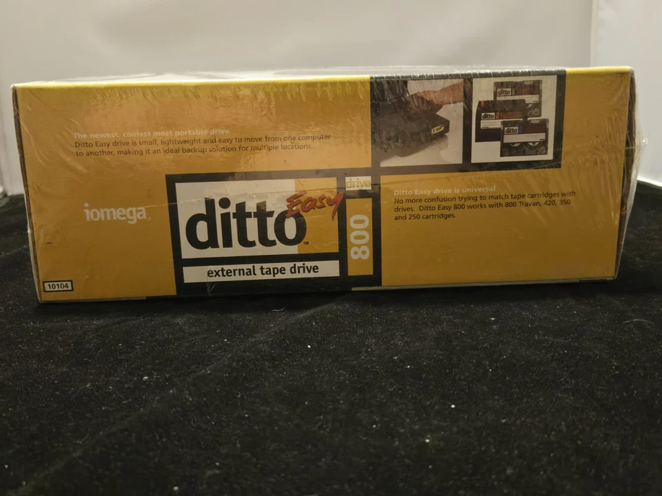 Unidad de cinta externa Iomega Ditto Easy 800 MB NUEVA EN CAJA Foto 4 de 4