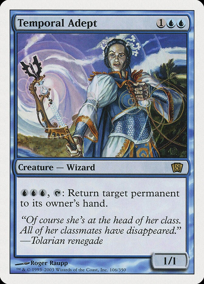 Temporal Adept (106) Eighth Edition 8ED MTG Magic