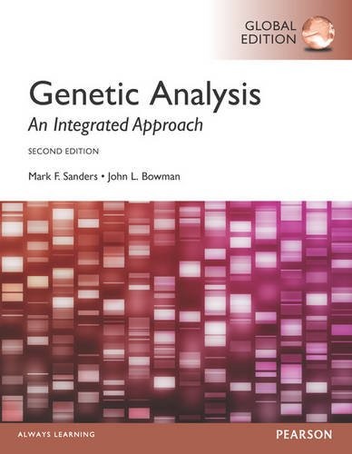 Genetic Analysis An Integrated Approach Global by Mark F. Sanders PAPERBACK - Image 3