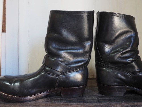 RedWing Boots 2268 11'ENGINEER Steel Toe Cats Paw Sole Leather Black Size 9.5D - Picture 5 of 10