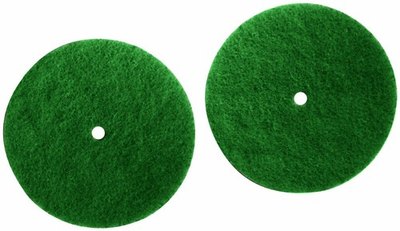#ad Green Scrubbing Pads { 2 Pads and 2 Retainers } Part # 45 0104 5 Kenmore 53871 $38.70