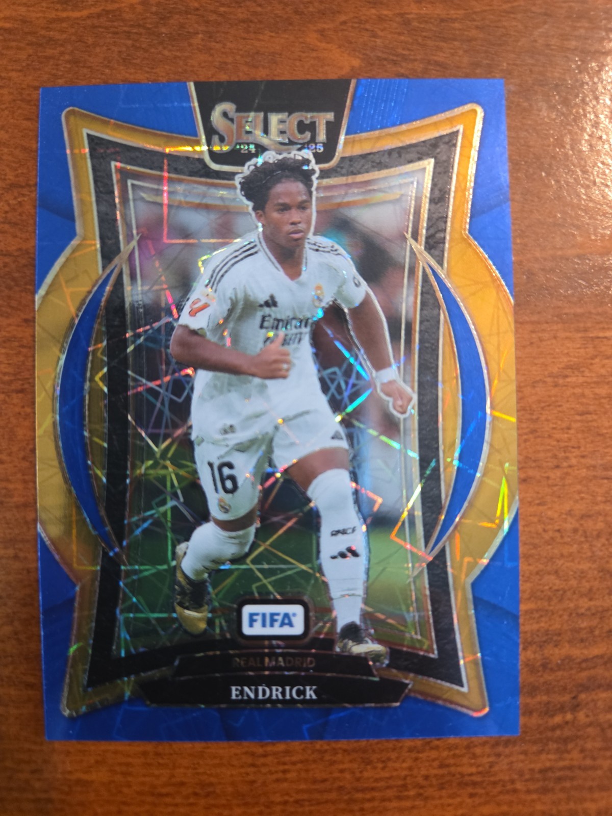 2024-25 Panini Select FIFA #2 Endrick Blue Lazer