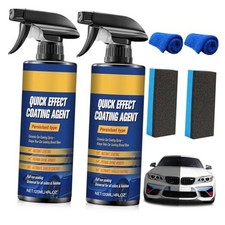 2PCS Advanced Car Quick-Acting Coating Agent Spray,Quick Effect Coating Agent,