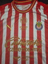 Club Deportivo Guadalajara Red White Strips PUMA 3XL With Tags