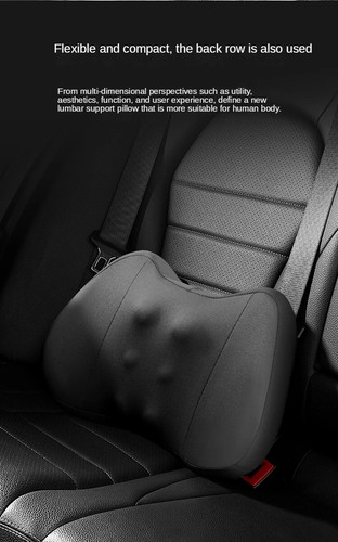 Car Lumbar Support For Driving Memory Foam Auto Seat Backrest Waist Cushion - Picture 13 of 27