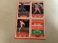 1987 Score Baseball Bottom Of Wax Pack Box of M Schmidt, M Scott, G Bell.